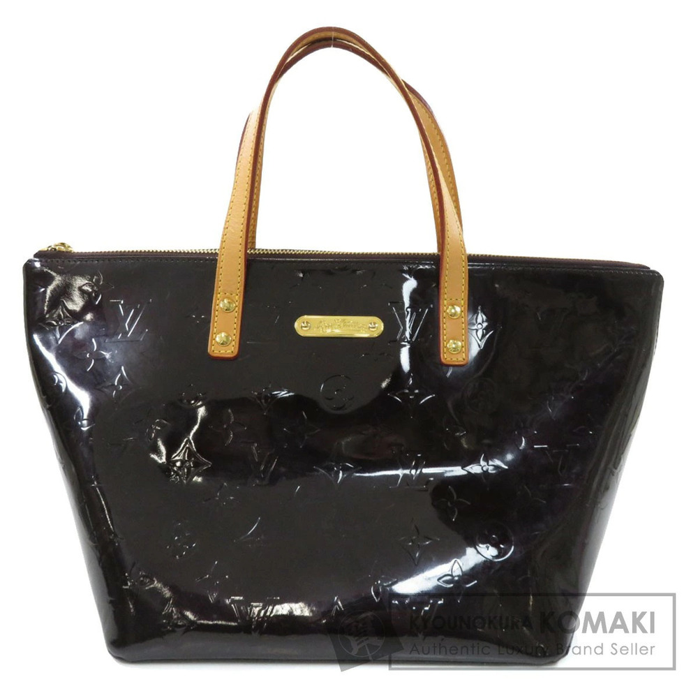 Louis Vuitton Bellevue Vernis Handbag Leather